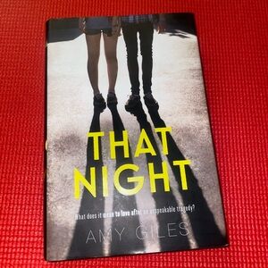 That Night by: Amy Giles (hardcover book)